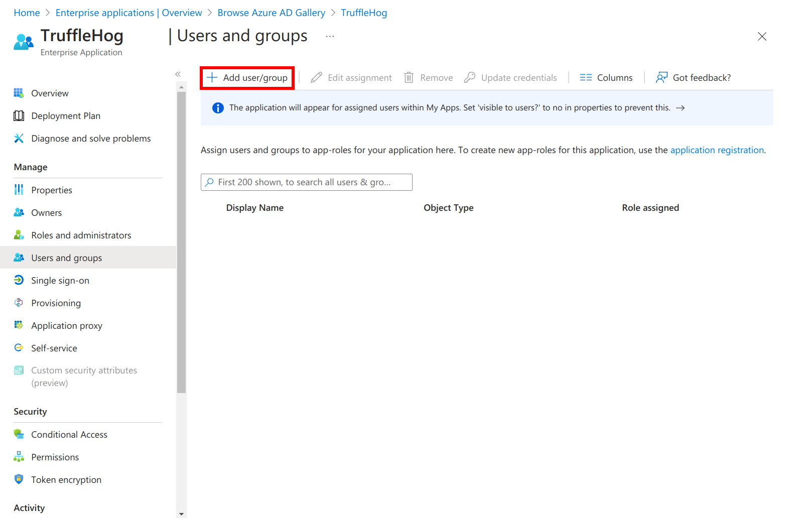 Azure SAML Add Users